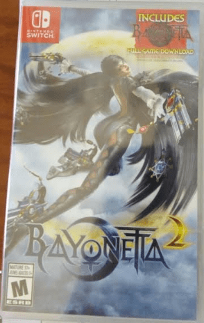 Bayonetta 2 Switch con código de descarga