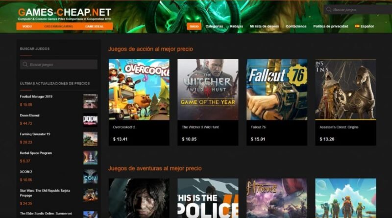 Videojuegos al mejor precio