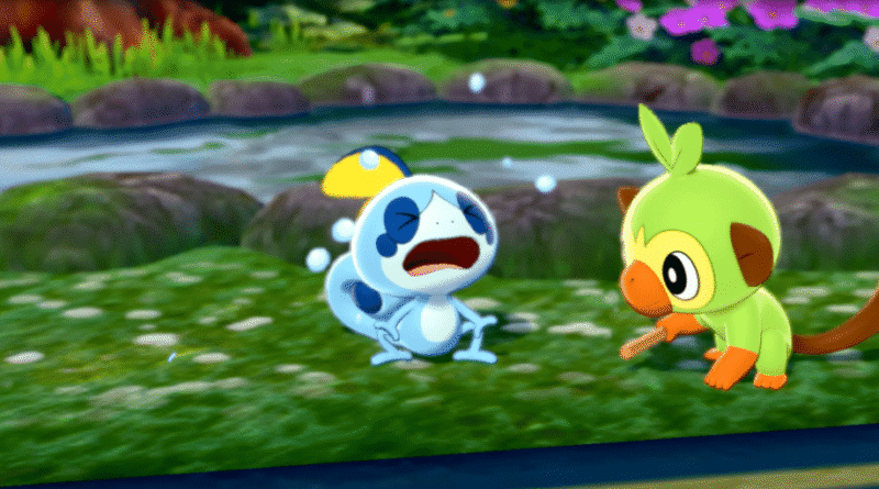Poknmon Espada La aventura comienza eligiendo Pokemon