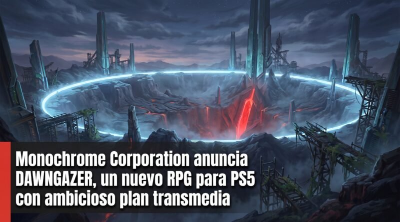 Monochrome Corporation anuncia DAWNGAZER, un nuevo RPG para PS5 con ambicioso plan transmedia