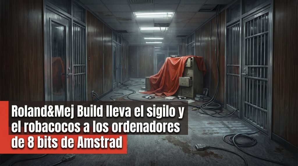Roland&Mej Build lleva el sigilo y el robacocos a los ordenadores de 8 bits de Amstrad
