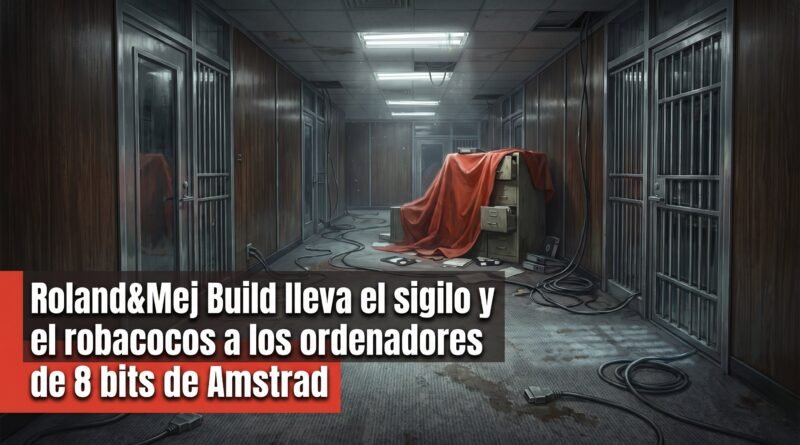 Roland&Mej Build lleva el sigilo y el robacocos a los ordenadores de 8 bits de Amstrad