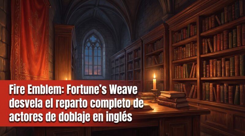 Fire Emblem: Fortune's Weave desvela el reparto completo de actores de doblaje en inglés