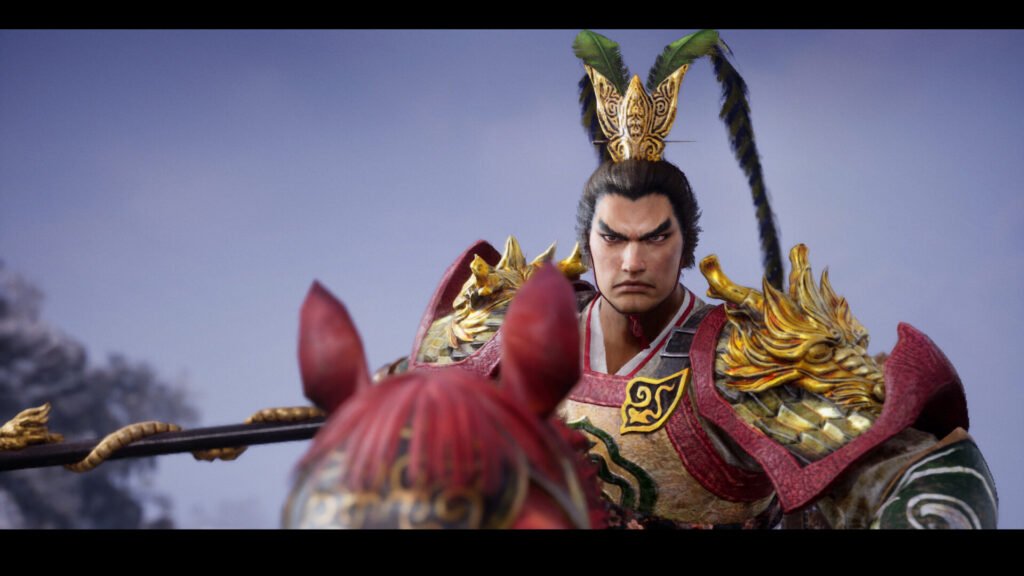 Lü Bu a caballo en Dynasty Warriors 3: Complete Edition Remastered
