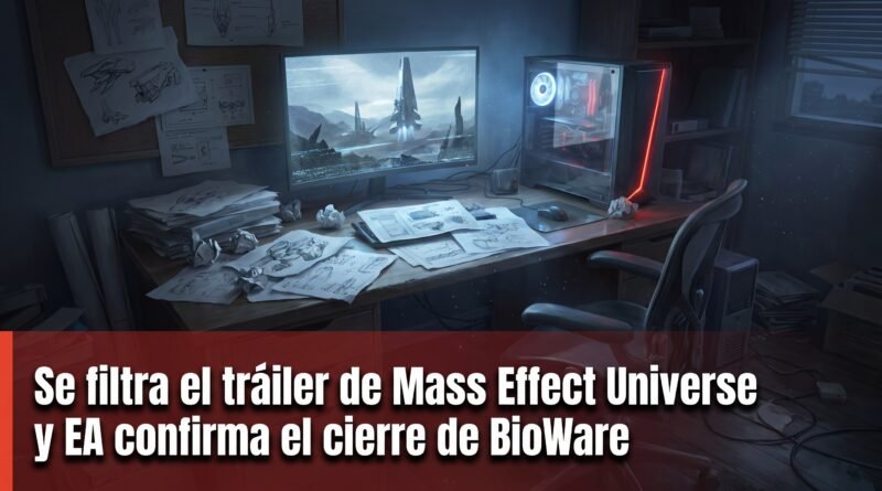 Se filtra el tráiler de Mass Effect Universe y EA confirma el cierre de BioWare Se filtra el tráiler de Mass Effect Universe y EA confirma el cierre de BioWare