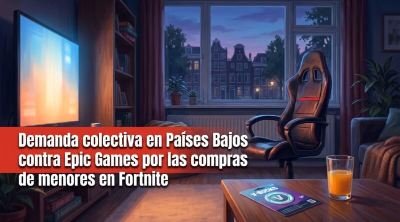 Demanda colectiva en Países Bajos contra Epic Games por las compras de menores en Fortnite Demanda colectiva en Países Bajos contra Epic Games por las compras de menores en Fortnite