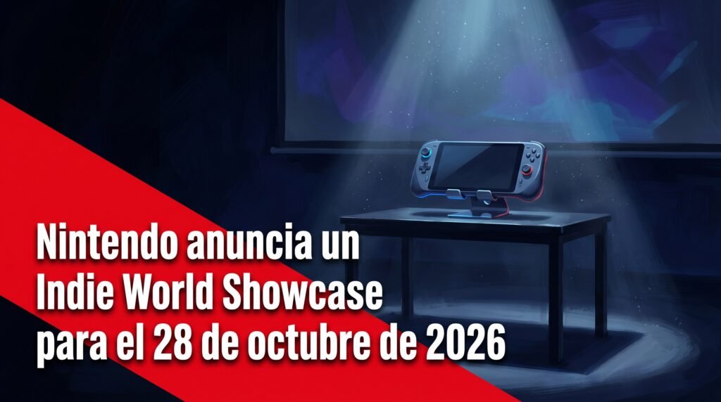 Nintendo anuncia un Indie World Showcase para el 28 de octubre de 2026