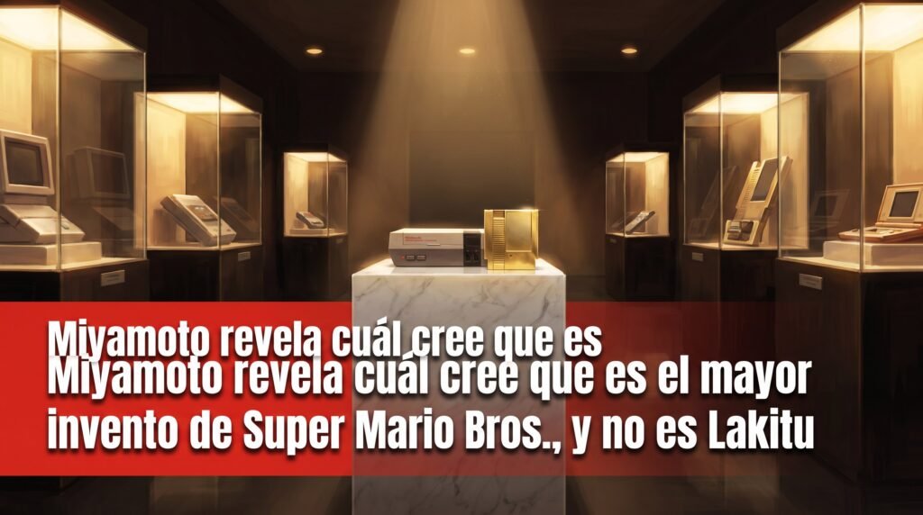 Miyamoto revela cuál cree que es el mayor invento de Super Mario Bros., y no es Lakitu