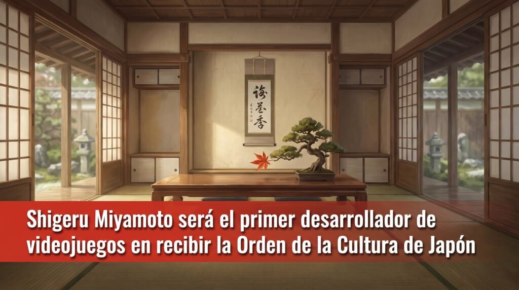 Shigeru Miyamoto será el primer desarrollador de videojuegos en recibir la Orden de la Cultura de Japón