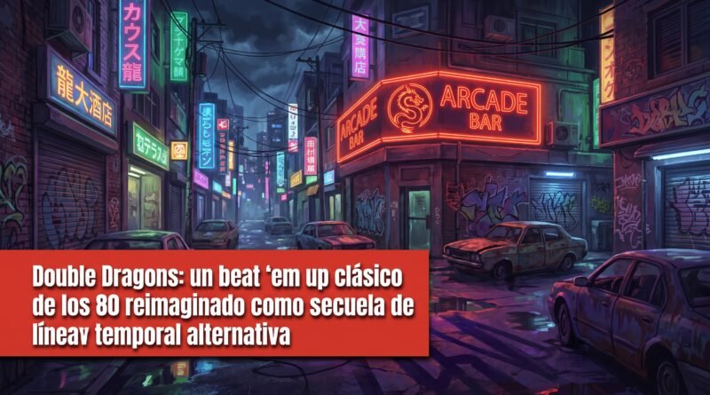 Double Dragons: un beat 'em up clásico de los 80 reimaginado como secuela de línea temporal alternativa