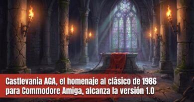Castlevania AGA, el homenaje al clásico de 1986 para Commodore Amiga, alcanza la versión 1.0 Castlevania AGA, el homenaje al clásico de 1986 para Commodore Amiga, alcanza la versión 1.0