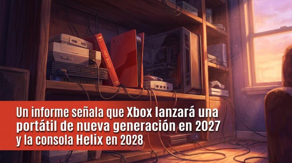 Un informe señala que Xbox lanzará una portátil de nueva generación en 2027 y la consola Helix en 2028