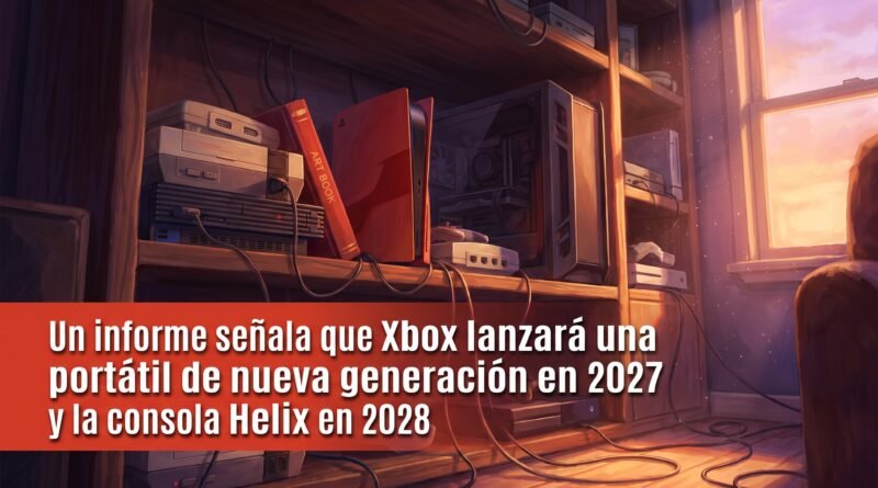 Un informe señala que Xbox lanzará una portátil de nueva generación en 2027 y la consola Helix en 2028