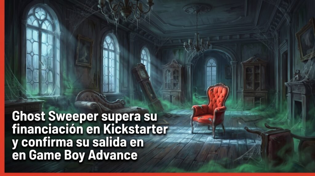Ghost Sweeper supera su financiación en Kickstarter y confirma su salida en Game Boy Advance