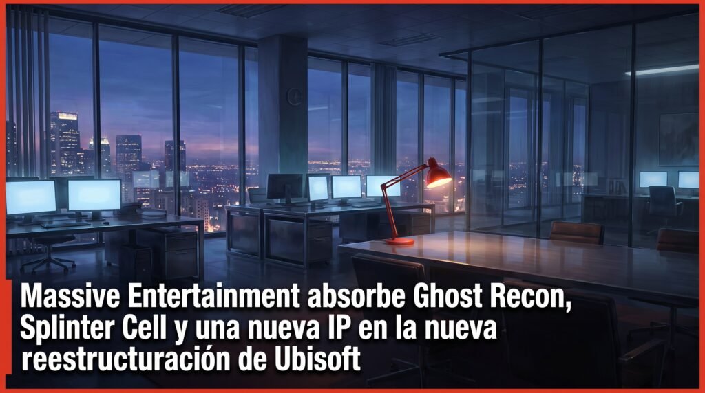 Massive Entertainment absorbe Ghost Recon, Splinter Cell y una nueva IP en la nueva reestructuración de Ubisoft