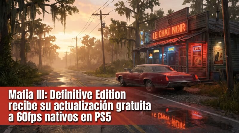Mafia III: Definitive Edition recibe su actualización gratuita a 60fps nativos en PS5 Mafia III: Definitive Edition recibe su actualización gratuita a 60fps nativos en PS5