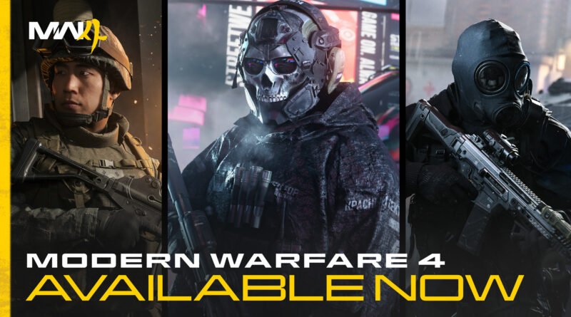 Call of Duty: Modern Warfare 4 ya está disponible en todo el mundo