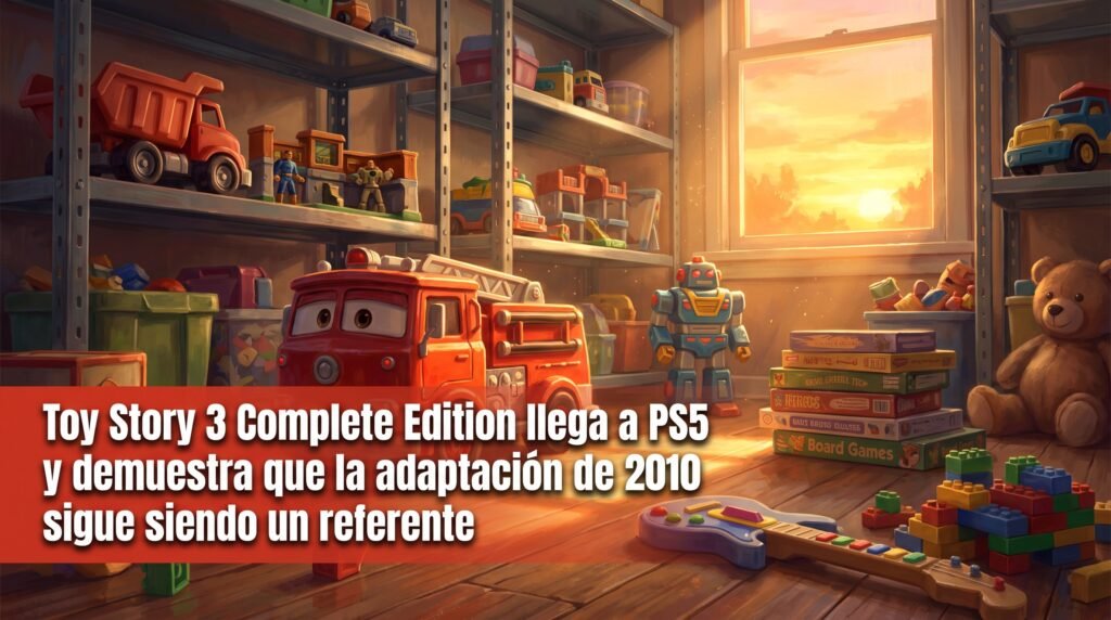 Toy Story 3 Complete Edition llega a PS5 y demuestra que la adaptación de 2010 sigue siendo un referente