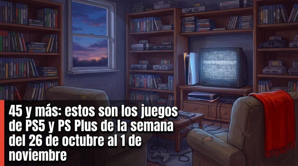 45 y más: estos son los juegos de PS5 y PS Plus de la semana del 26 de octubre al 1 de noviembre