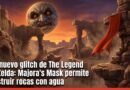 Un nuevo glitch de The Legend of Zelda: Majora's Mask permite destruir rocas con agua