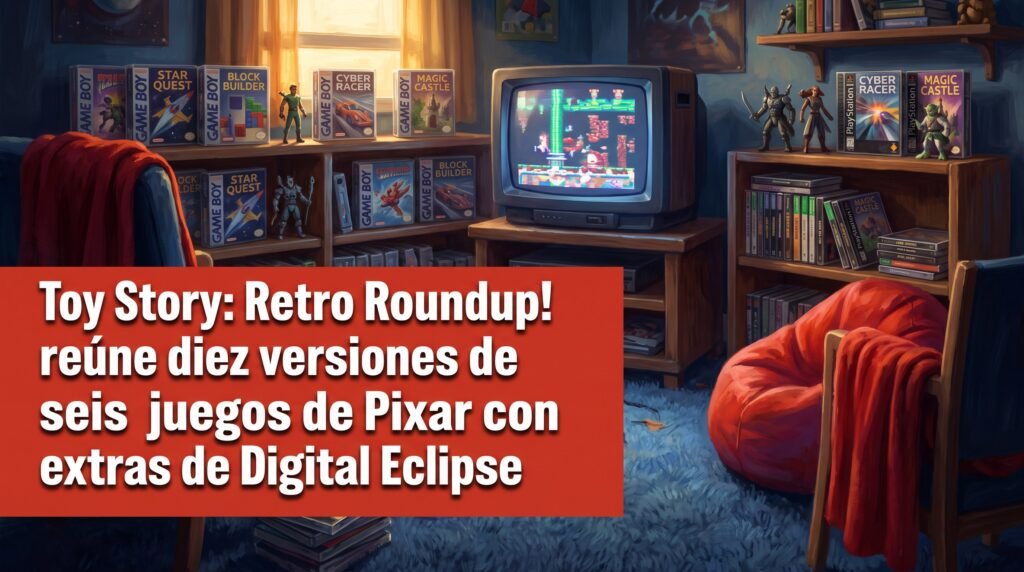 Toy Story: Retro Roundup! reúne diez versiones de seis juegos de Pixar con extras de Digital Eclipse