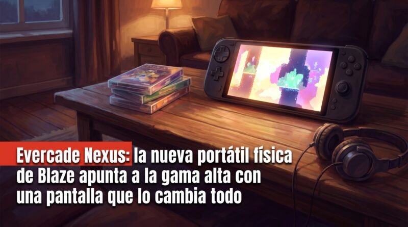 Evercade Nexus: la nueva portátil física de Blaze apunta a la gama alta con una pantalla que lo cambia todo Evercade Nexus: la nueva portátil física de Blaze apunta a la gama alta con una pantalla que lo cambia todo