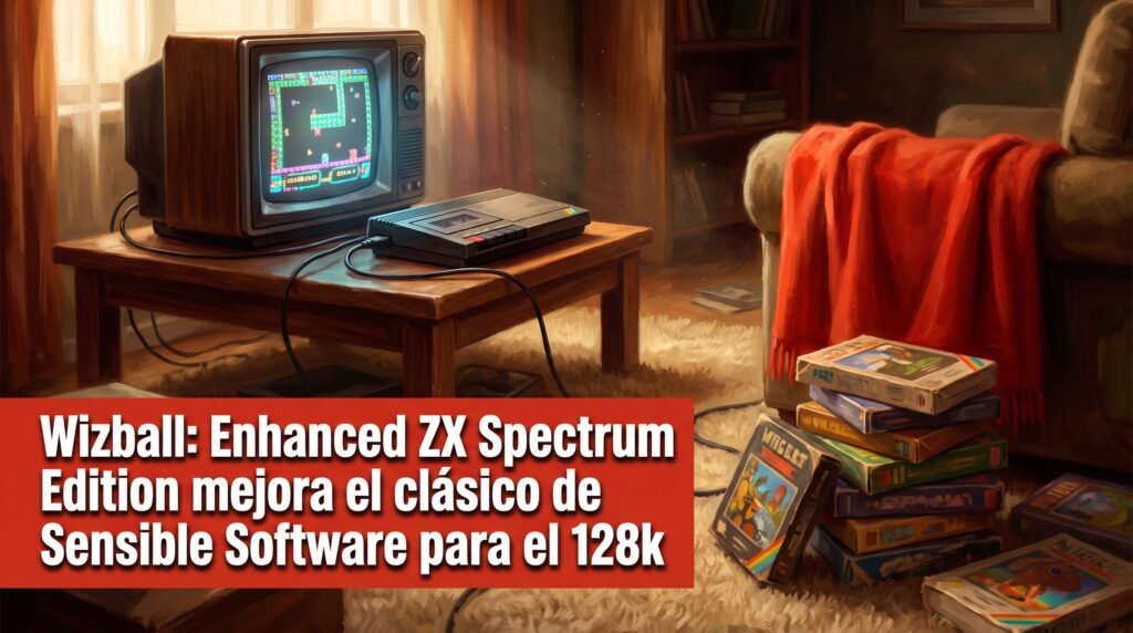 Wizball: Enhanced ZX Spectrum Edition mejora el clásico de Sensible Software para el 128k