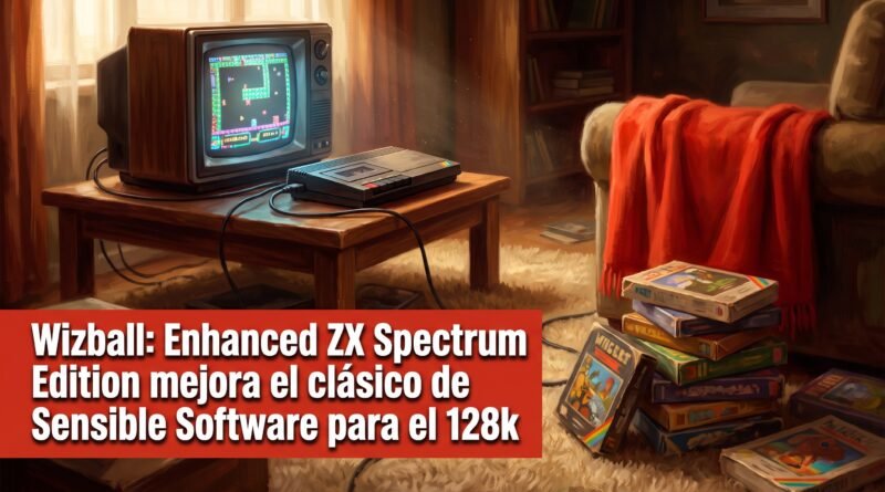 Wizball: Enhanced ZX Spectrum Edition mejora el clásico de Sensible Software para el 128k