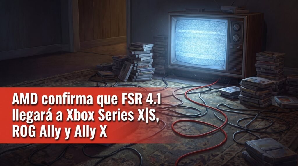 AMD confirma que FSR 4.1 llegará a Xbox Series X|S, ROG Ally y Ally X