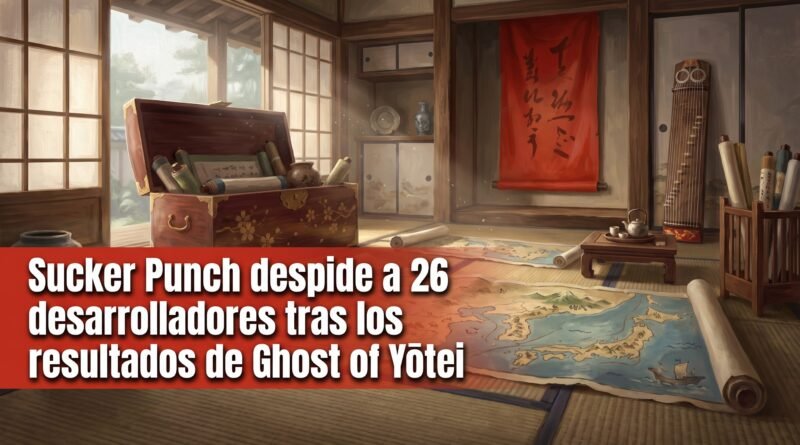Sucker Punch despide a 26 desarrolladores tras los resultados de Ghost of Yōtei