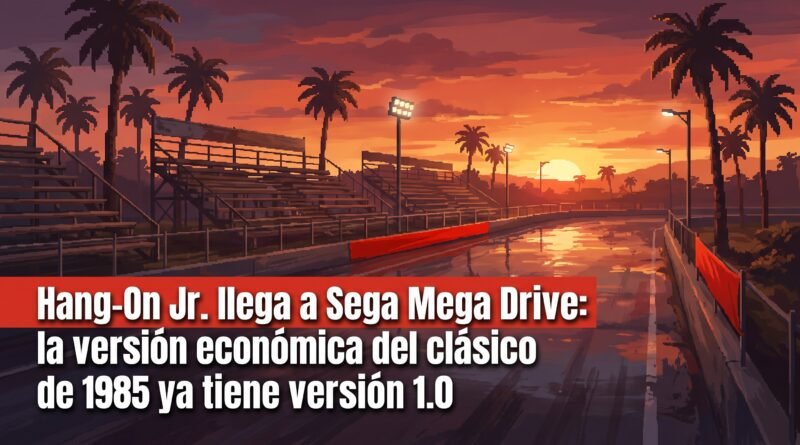 Hang-On Jr. llega a Sega Mega Drive: la versión económica del clásico de 1985 ya tiene versión 1.0