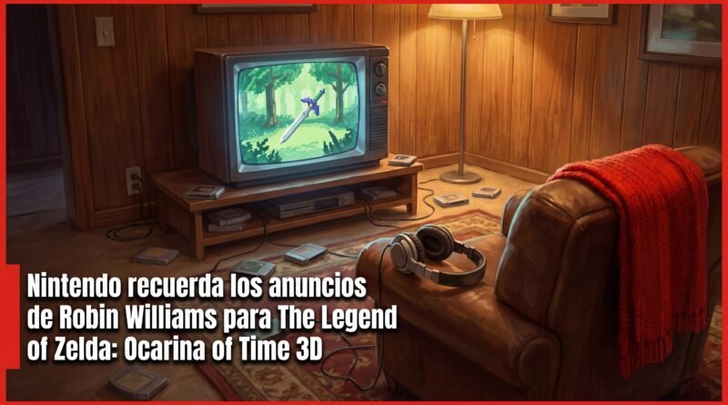 Nintendo recuerda los anuncios de Robin Williams para The Legend of Zelda: Ocarina of Time 3D