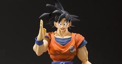 Figuras de Dragon ball Z de Gokú para hacer stop motion
